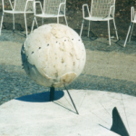 Globe dial at Augsburg, Botanischer Garten