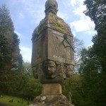 19th Century dial at Faslane Cemetry, Argyll