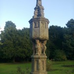 Six sided dial in King's Park Glasgow