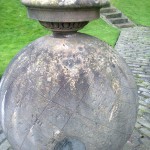 The famous Kelvin globe at Glasgow University