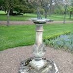 Horizontal dial at Lennoxlove Castle, E Lothian