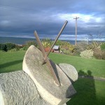 New Reclining Dial at Port Seton, E Lothian