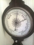 Wheel Barometer - J Moore Kendal.